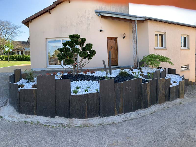 Création de jardin Mézidon Vallée d'Auge