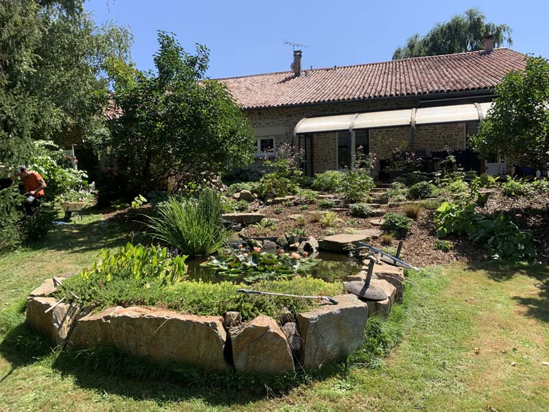 création de jardin Mézidon Vallée d'Auge